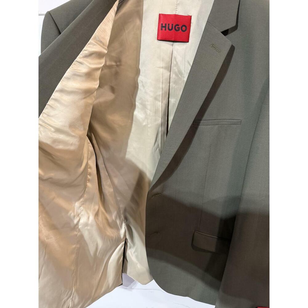 Hugo Green Arti Extra Slim Fit Suit Jacket and Pants 44R/38R RTL: $693.00 - Picture 8 of 13